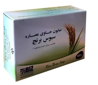 صابون دست و صورت سبوس برنج
