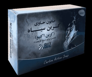 صابون دست و صورت کربن سیاه (کربن اکتیو صابون زغال)