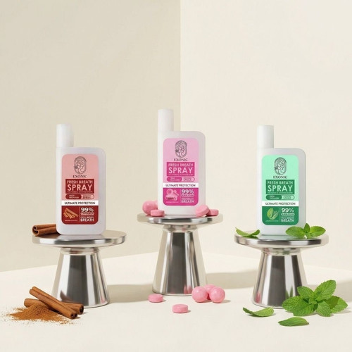 افشانه ضد پلاک دندان و خوشبو کننده دهان در سه رایحه اکسونیک